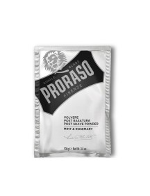 PRORASO Poudre après-rasage Menthe et Romarin, 100 g