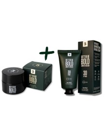 Kit de soin de la calvitie - crème pour la calvitie et protection solaire de Better be bold
