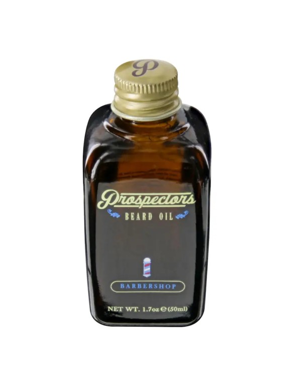 Prospectors Huile à barbe haut de gamme Barbershop