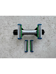 Glatzen- Rasur - Set - by Golds und Twinshaver®