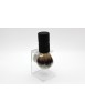 Pomade.ch Rasierpinsel schwarzer Metallgriff glatt